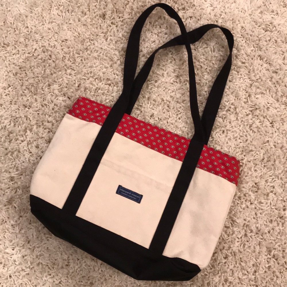 Georgia Bulldog Vineyard Vines Tote